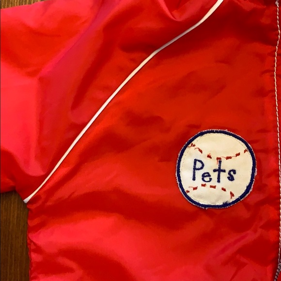 Vintage - 24 month, red baseball windbreaker - Picture 6 of 7